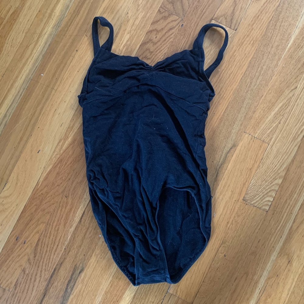 WearMoi Pinch Front Cotton Leotard